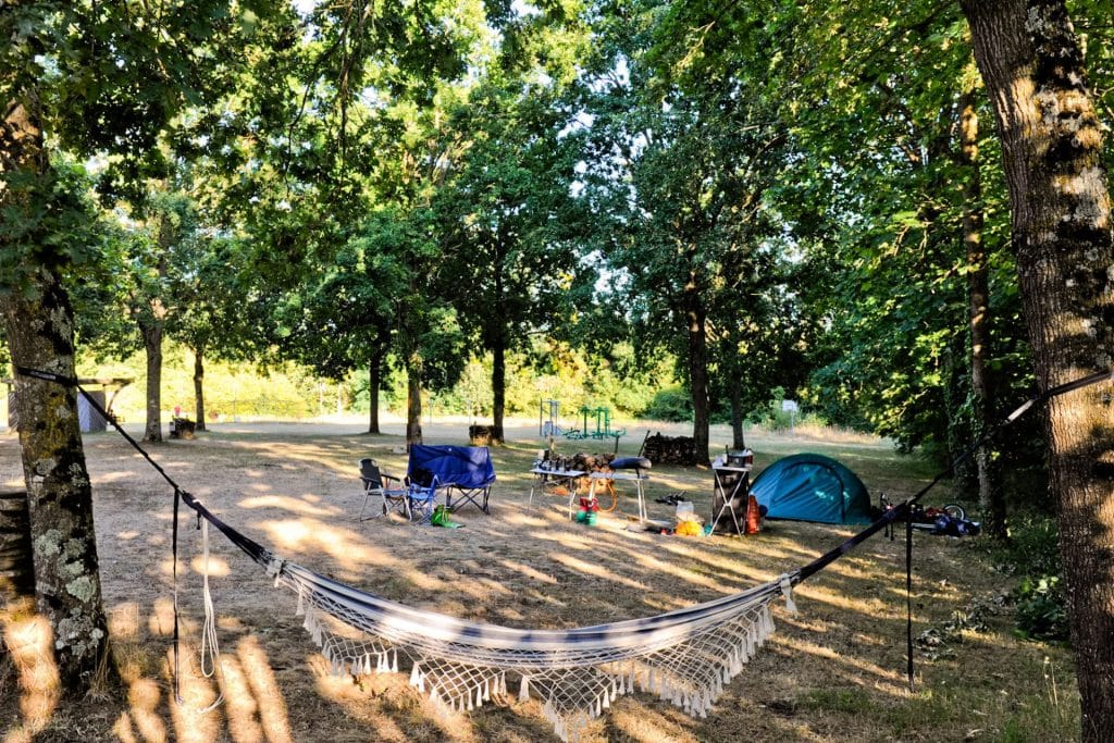 Camping 5 étoiles Château de Chanteloup : Emplacements sur la zone Chesnaie