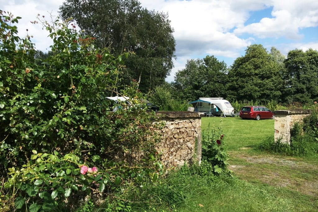 Camping 5 étoiles Château de Chanteloup : Emplacements Potager