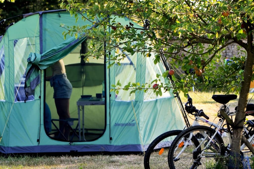 Camping 5 étoiles Château de Chanteloup : vacances reposantes en camping su la zone Potager
