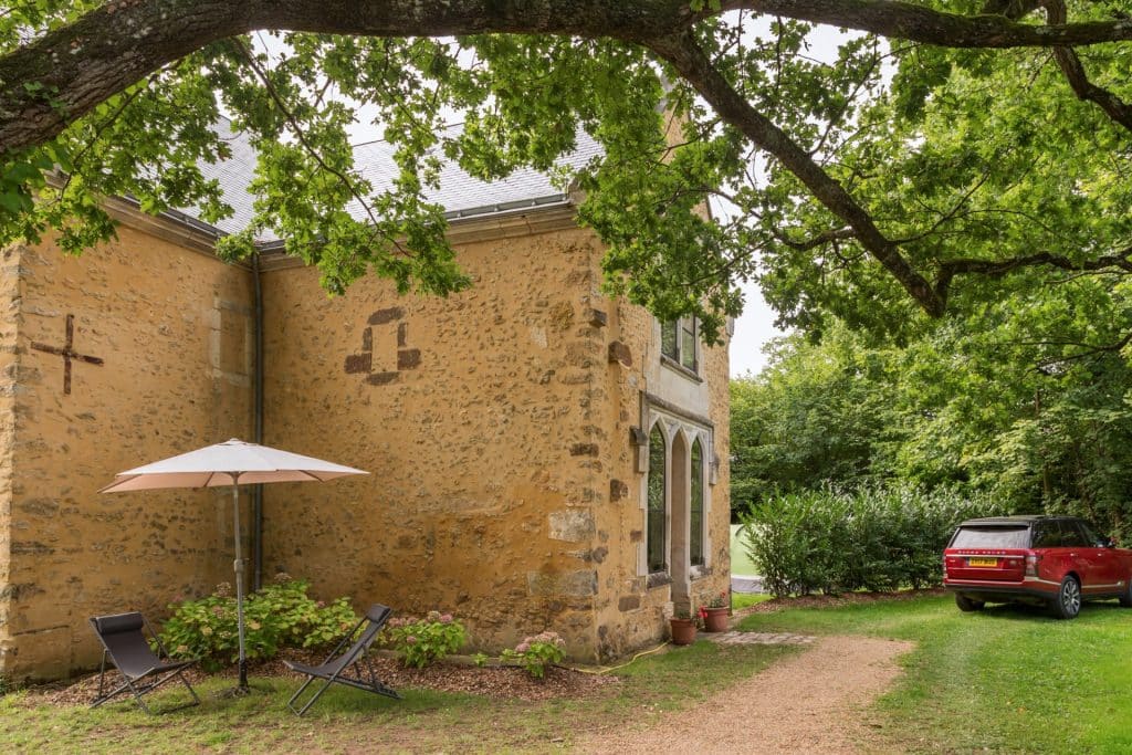 Camping 5 étoiles Château de Chanteloup : Petite Orangerie côté Jardin