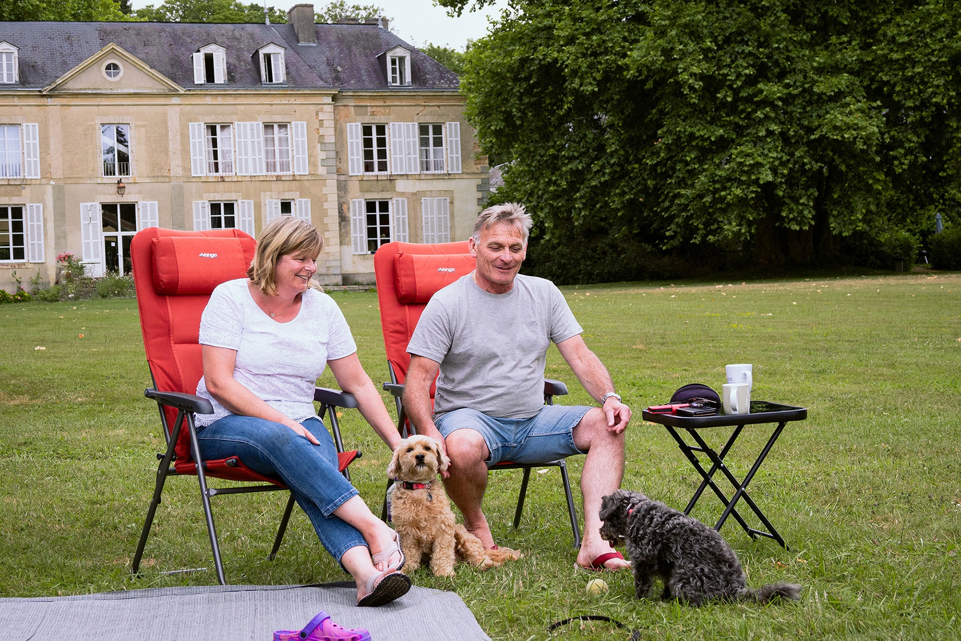 Camping 5 étoiles du Chateau De Chanteloup : En vacances avec son chien