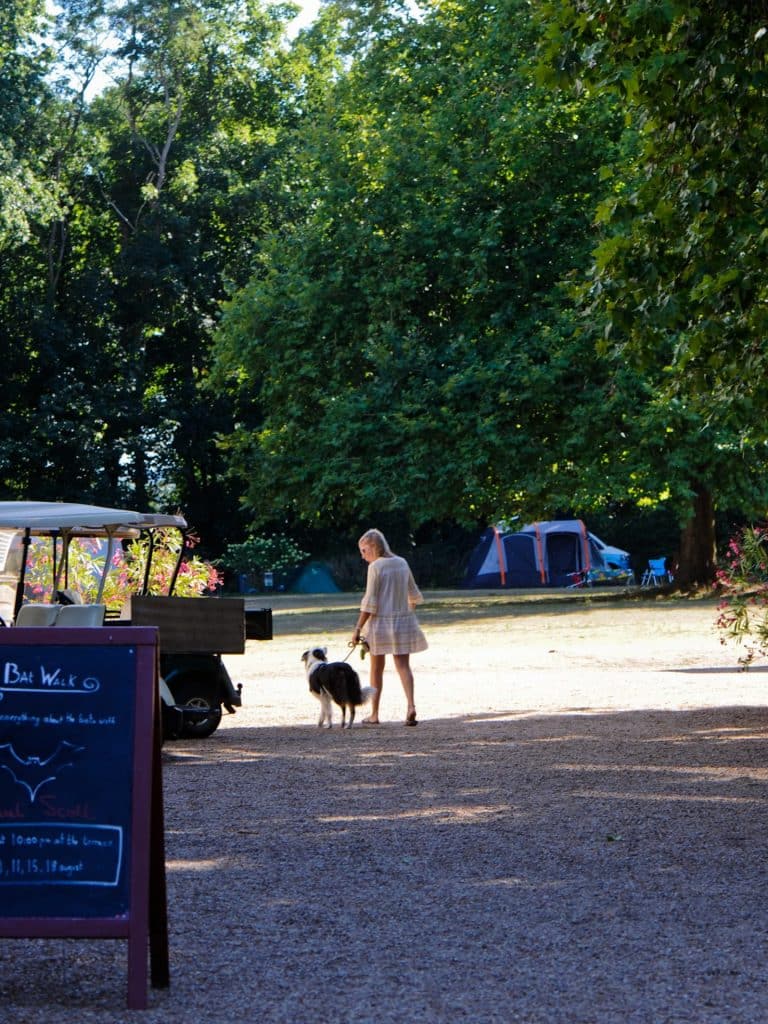 Camping 5 étoiles du Chateau De Chanteloup : En vacances avec son chien