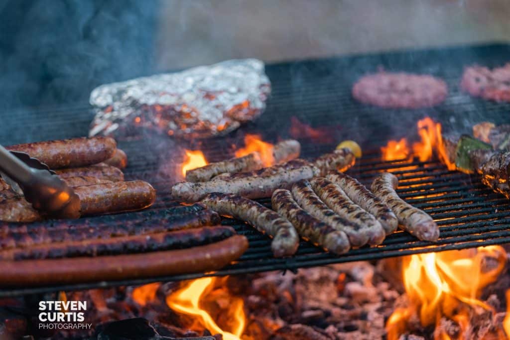 Camping 5 étoiles Château de Chanteloup : BBQ du samedi soir