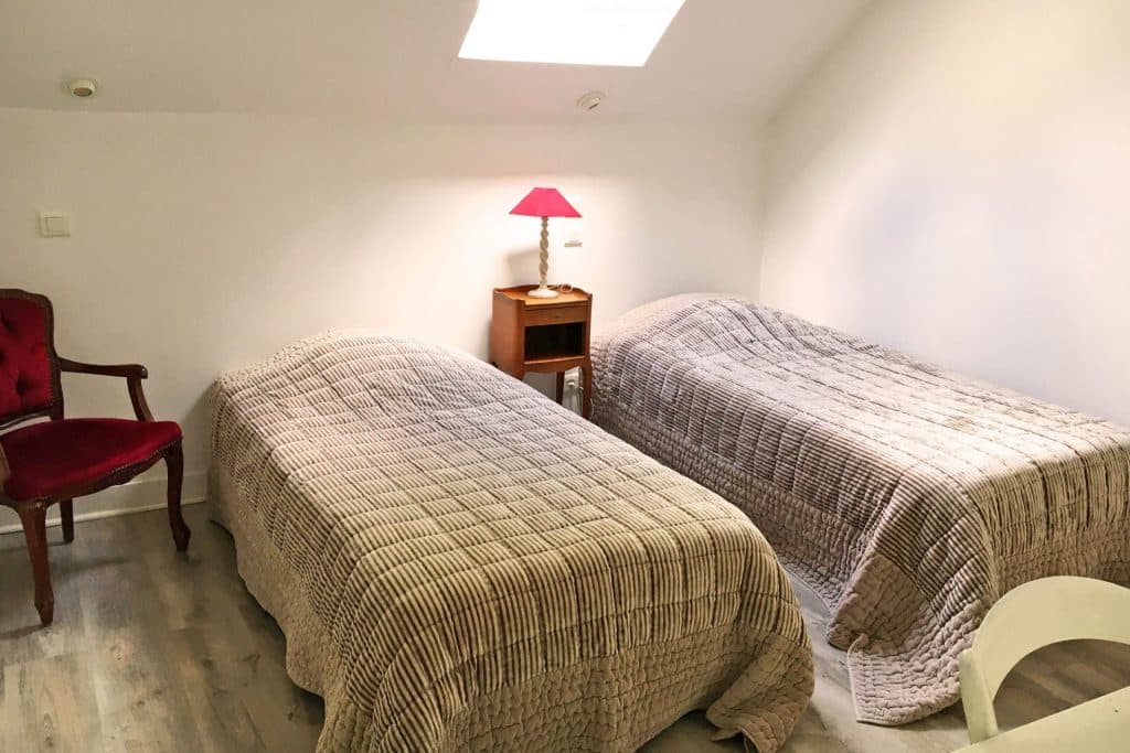 Camping 5 étoiles Château de Chanteloup : Gites Chambre N°3 avec 2 Lits