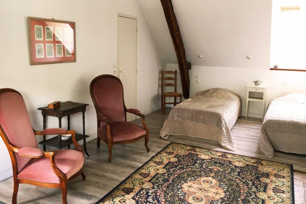 Camping 5 étoiles Château de Chanteloup : Gites Petit Appartement 2 lits dans le séjour