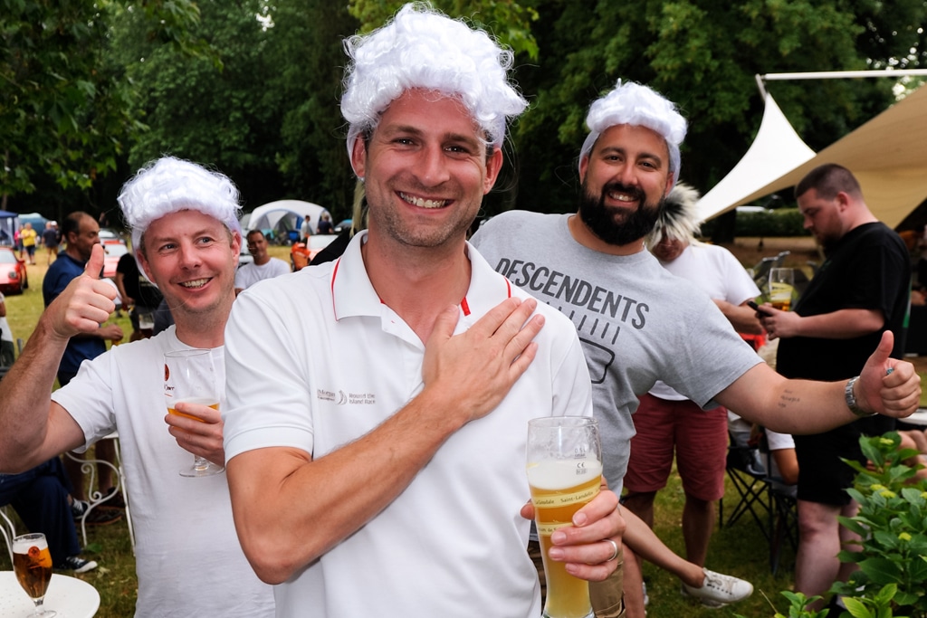 Camping 5 étoiles Château de Chanteloup - Les 24H du Mans 2023 - Ambiance Perruques