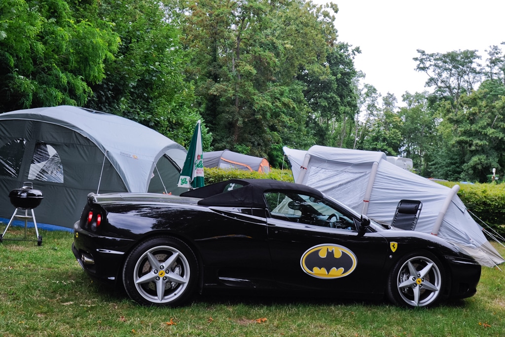 Camping 5 étoiles Château de Chanteloup - Le Mans Classic 2023 - concours belles voitures vintage