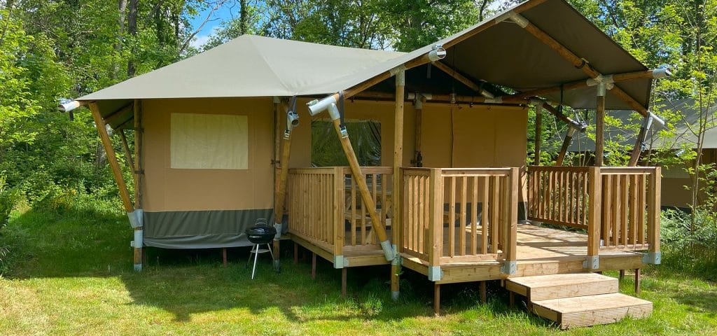 Camping Chateau De Chanteloup : Lodgemasaimara Exterieur Header