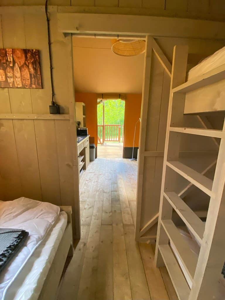 Camping Chateau De Chanteloup : Masaimara Chambre3lits4