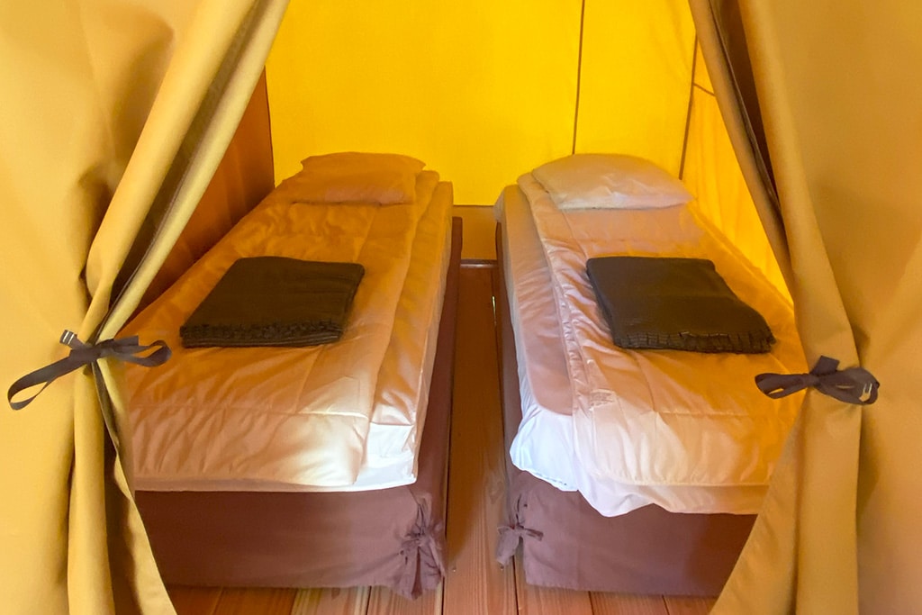 Camping Chateau De Chanteloup : Glampings Camping Chateau De Chanteloup Blog All In One Bois Zone Interieur Chambre