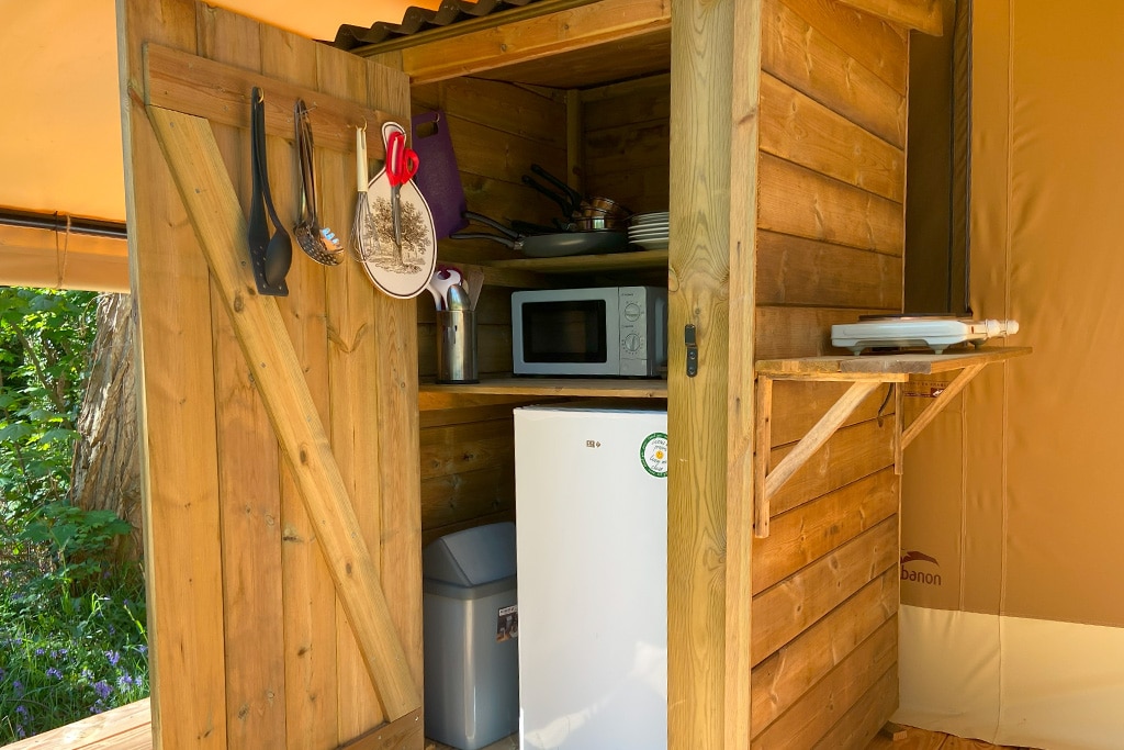 Camping Chateau De Chanteloup : Glampings Camping Chateau De Chanteloup Blog All In One Bois Zone Interieur Cuisine