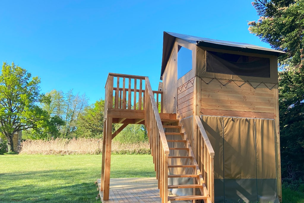 Camping Chateau De Chanteloup : Glmapings Camping Chateau De Chanteloup Images Pilotis Vue Cote