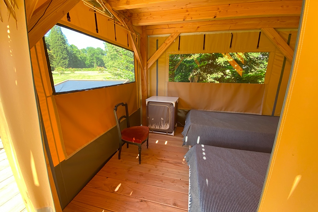 Camping Chateau De Chanteloup : Glampings Camping Pilotis Chateau De Chanteloup Images Blog Chambre Bas2