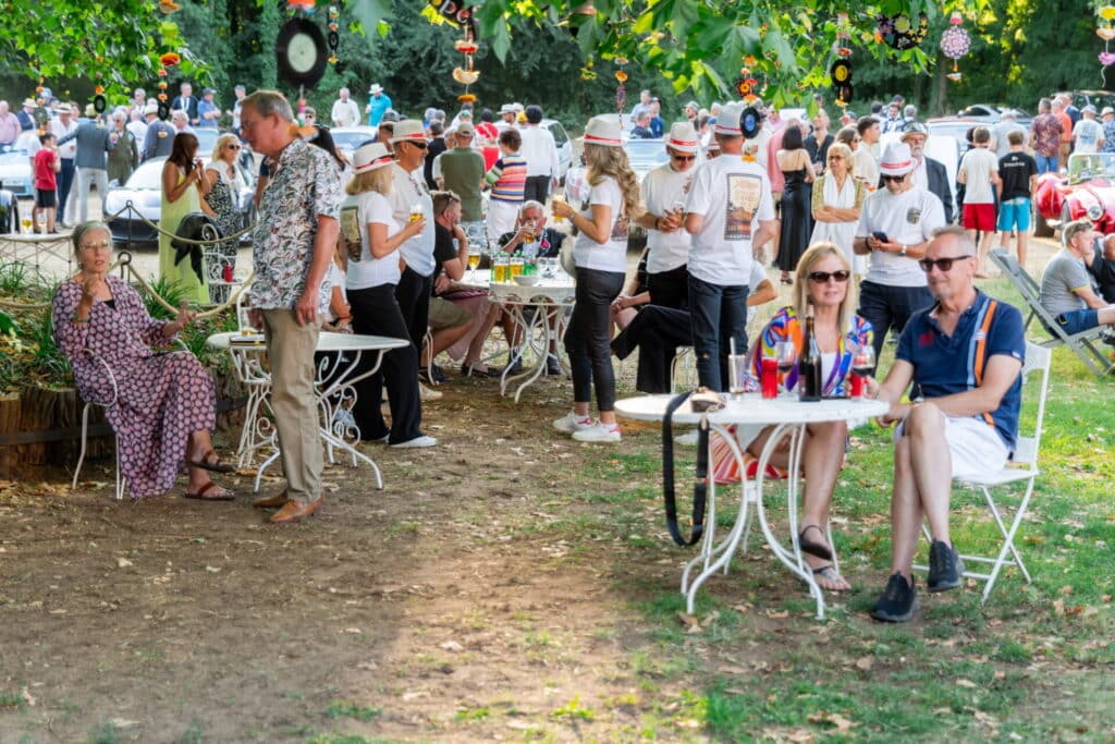 Camping 5 étoiles Château de Chanteloup : evenement du Mans Classic 2025