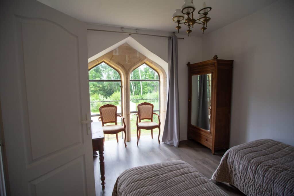 Camping 5 étoiles Château de Chanteloup : chambre Grande Orangerie